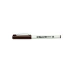 Artline 210 0.6 mm Medium Liner Koyu Kahverengi Keçe Uçlu Kalem