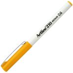 Artline 210N 0.6 mm Sarı Keçe Uçlu Yazı Kalemi