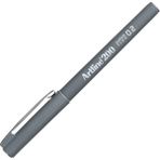 Artline 220N 0.2 mm Gri Super Fine İnce Keçe Uçlu Yazı Kalemi