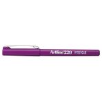 Artline 220N Super Fine 0.2 MM 4 Adet Magenta Keçe Uçlu Kalem