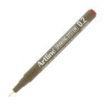 Artline 232 0.2 MM Kırmızı Çizim Kalemi