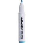 Artline 660 10-40 mm Mavi Kesik Uç Fosforlu Kalem