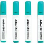 Artline 660 Fosforlu Kalem Kesik Uç 1.0 4.0 mm Pastel Green 4 Adet - Pastel Yeşil