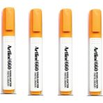 Artline 660 Fosforlu Kalem Kesik Uç 1.0 4.0 mm Pastel Orange 4 Adet - Turuncu