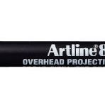 Artline 855 Tepegöz Markörü, 3.8 mm, Siyah