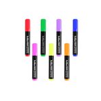 Artline Artlirne Fosforlu Kalem Kesik Uç Neon Renkler 7 Renk Set