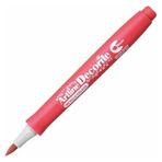 artline Decorite Fırça Uçlu Metallic Red Marker Kalem