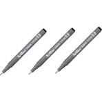 Artline Drawing System Siyah 0.8 mm Teknik Çizim Kalemi Poliasetal Uçlu Kesin Su Geçirmez