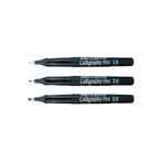 artline Ergoline Calligraphy 3'lü Kaligrafi Kalem Seti Siyah - Çizgi Genişliği 1.0 - 2.0 - 3.0mm