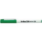 Artline Fineliner 210 Medium 0.6mm Kalem Yeşil Renk Kalın Çizgiler İçin İdeal