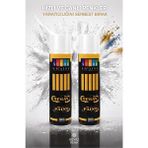 ArtMaster Beyaz Sprey Boya 200 ml 2 Adet Südor Hızlı Kuruyan Renkli Profesyonel Canlı Renk Ahşap Plastik Demir Metal Porselen Cam