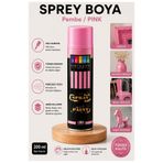 Artmaster Pembe Sprey Boya 200 ml 1 Adet Südor Hızlı Kuruyan Renkli Profesyonel Canlı Renk Ahşap Plastik Demir