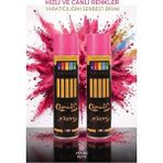 ArtMaster Pembe Sprey Boya 200 ml 2 Adet Südor Hızlı Kuruyan Renkli Profesyonel Canlı Renk Ahşap Plastik Demir Metal Porselen Cam