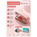 ArtMaster Pembe Zımba Makinesi 24/6 1 Adet Fixpoint P-4550 Pastel Renkler Büyük Zımba Makinası Ve Teli 20 25 Sayfa Dereceli Ofis