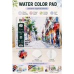 ArtMaster Resim Defteri 50X70 cm 1 Adet Herboy 120 gr Sulu Boya Eskiz Defteri Karakalem Çizim 20 Sayfa Dokulu Kağıt - Çok Renkli - 50x70cm - Standart