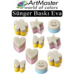 ArtMaster Sünger Eva Baskı Seti 10 Lu 1 Paket Sünger Baskı Eva Şekilli Sünger Boya Damga Okul Öncesi Kreş Anasınıfı Etkinlik - Standart - Renkli