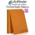 ArtMaster Turuncu Renkli Mukavva 35X50 cm 10 Adet 1 Paket Renkli Sert Karton 1.0 mm Anasınıfı Hobi Etkinlik Okul Öncesi Elişi - Standart