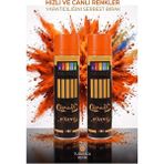 ArtMaster Turuncu Sprey Boya 200 ml 2 Adet Südor Hızlı Kuruyan Renkli Profesyonel Canlı Renk Ahşap Plastik Demir Metal Porselen