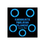 ARTMEK3D Karanlıkta Parlayan 3D kalem PLA Filamenti 1.75mm kalınlıkta 10 Metre (5 adet 2 metrelik filament)