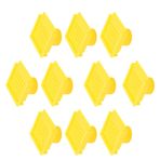 Artoct 10pcs Beehive Giriş Kapıları Plastik Arı Kovan Kükrışma Box Havalandırma Arıcılar İçin Açılış Penceresi Arı Malzemeleri (Sarı)