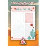 artpap Bugün Yapılacaklar Planlayıcı To Do List Planner Haftalık Ajanda Aylık Defter A5 50syf