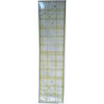 Artscholar Patchwork / Kırkyama Cetveli - 60X15 cm - Altın - ŞAblon