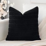 Artscope Tekli Set Boho Çizgili Yastık Kılıfı Tek Renk Dekoratif Yastık Kılıfı Dekoratif Yastık Kılıfı Koltuk Yastığı 40 x 40 cm Yastık Kılıfı Yumuşak Koltuk Minderi Kanepe Oturma Odası Yatak Odası