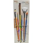 Artshop 6 Lı Multi Set Akrilik, Yağlı, Guaj, Sulu Boya Resim Fırçaları
