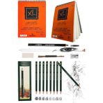 arttone Canson Croquıs XL Spiralli Eskiz Defteri A5 50 Yp 90 gr Eskiz Set
