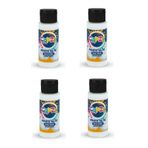 arttone Crazy 60 CC Beyaz Tutkal 4'lü Set