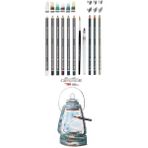 Arttone Cretacolor 6'lı Aquarell Sulandırılabilir Fırçalı Karakalem Eskiz Dereceli Çizim Kalemi Seti