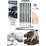 Arttone Lyra Art Design Dereceli Karakalem Eskiz Profesyonel Çizim Seti
