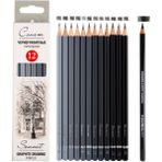 Arttone St.petersburg Sonnet Dereceli Kalem Karakalem Set (8b-2h)Arası Kömür Kalemi Hediye
