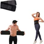Artual Unisex Sauna Termal Kemer Korse Zayıflama Göbek Eriten Toparlayıcı Fitness Sporcu Kemeri Bel Bandı Korse Termal Sauna Kemer Neopren Korse Kemer Zayıflama Kemeri - Standart - Siyah