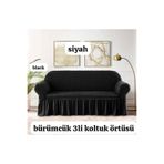 ARTUÇ bürümcük koltuk kanepe çekyat örtüsü 3 kişlik Lastıklı standart