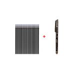 Artus Tedarik Isı Ile Uçan Silinebilen Refill Kalem Içi Ve Kalem Siyah Set (11 ADET)