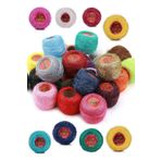 Artus Tedarik Sermet Süs dünyası 8 Adet 25 Gr. Polyester Simli Punch Ipi