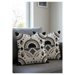 Artvibe Punch Nakış Görünümlü Dijital Baskılı 2li Set Modern Boho Stil Kadife Dokulu Kırlent Kılıfı
