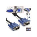 Artvision 1.5 Metre Vga Kablo Erkek Erkek 1.5M Vga Kablo 15 Pin Projeksiyon Kablosu Monitör Kablosu-A02