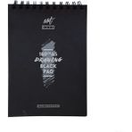 Artwork Siyah Çizim Blok A5 160 gr 50 Yp Düz Yapraklı Siyah Renkli Defterler