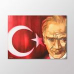 Arty Tablo Atatürk Yağlı Boya Tablo Amz-Akb032-X 110X80