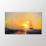 Arty Tablo Demir Atmış 26 Toplu Gemi, 1852 Tablo Amz-Aik097-X 80X50