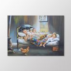 Arty Tablo Mutluluğun Resmi Tablo Amz-Art400-X 140X100