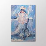 Arty Tablo Pembe Şemsiye Tablo Amz-Imb312-X 40X60