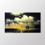 Arty Tablo Rus Donanmasına Dönen Mercure Gemisi, 1848 Tablo Amz-Aik007-X 90X50