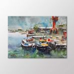 Arty Tablo Suluboya Tekneler AMZ-OZB121-x 70x50