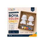 ArtyKids Craft Taş Tozu Boyama Kiti // Süper Kahraman Set 11 // Aile - Çocuk Aktivitesi