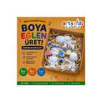 ArtyKids Craft Taş Tozu Boyama Kiti // Süper Kahraman Set 3 // Aile - Çocuk Aktivitesi