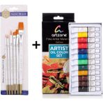 Artzone Yağlı Boya Fırça Seti