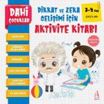 Arunas Yayıncılık Dahi Çocuklar - Sayılar - Dikkat Geliştiren Zeka Gelişimi İçin Aktivite Kitabı - 3-4 Yaş